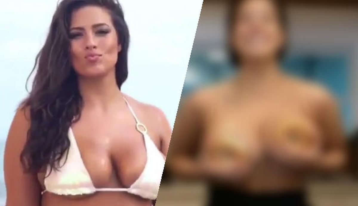 VIDEO Najpoznatija plus size mankenka ogromne grudi sakrila - pecivom