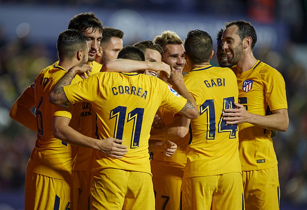 Atleticova petica kod Levantea, po dva gola Gameira i Griezmanna