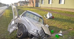 Prometna nesreća u Slavoniji, muškarac teško ozlijeđen nakon što je sletio u kanal