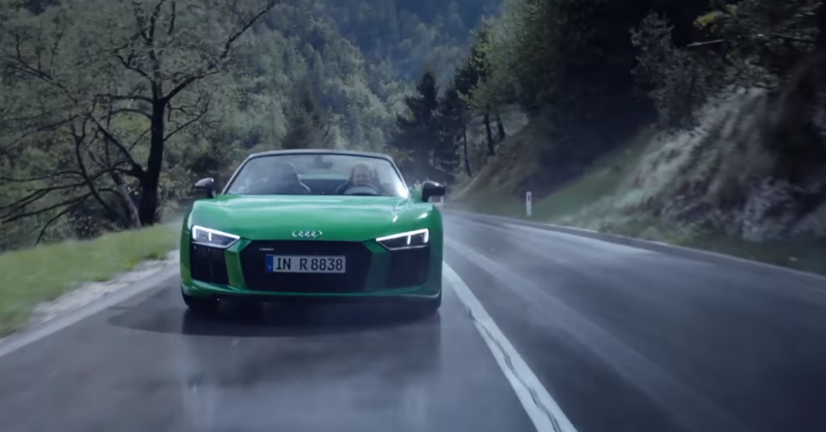 VIDEO Audi R8 je i bez krova opasni trkač