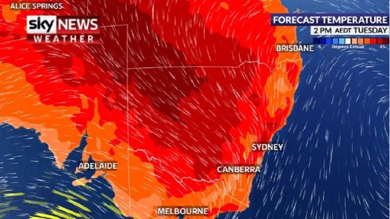Ekstremne vrućine u Australiji odnijele nekoliko života, na jugu izmjereno 46 stupnjeva
