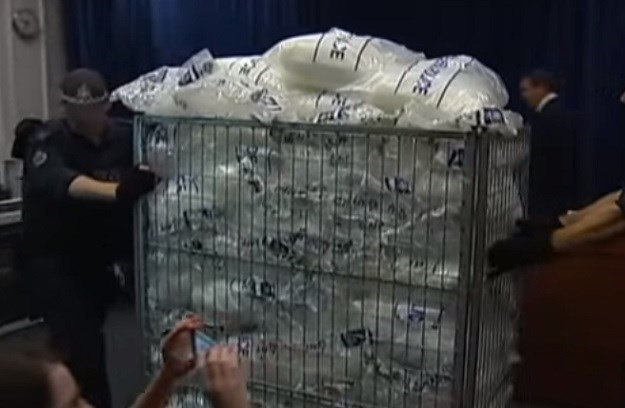Australska policija zaplijenila pošiljku metamfetamina vrijednu preko 700 milijuna dolara