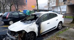 Na zagrebačkim Vrbanima izgorio automobil