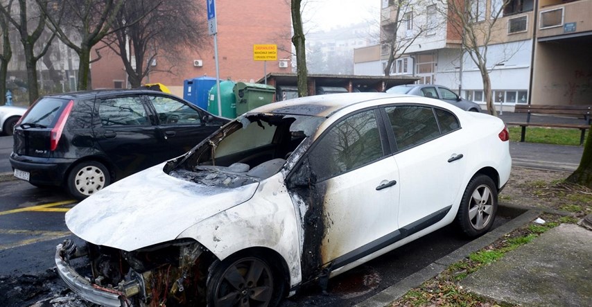 Na zagrebačkim Vrbanima izgorio automobil