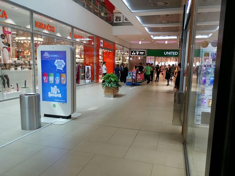 Muškarac krao u dućanu u zagrebačkom Avenue Mallu, zaštitari ga bacili na pod i zvali policiju