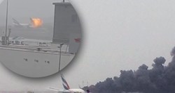Putnički zrakoplov u Dubaiju prisilno sletio i eksplodirao: Svi putnici i posada evakuirani