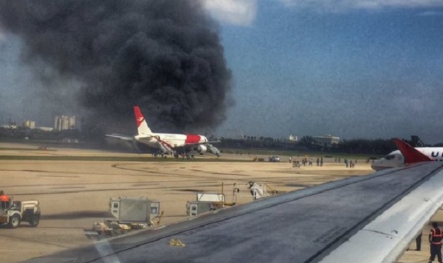 Drama na Floridi: Avion se zapalio netom prije polijetanja, u kaosu ozlijeđeno sedam osoba