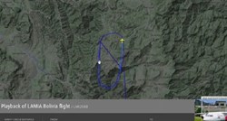Objavljen trenutak kad je avion nad Kolumbijom nestao s radara, prije pada kružio u zraku