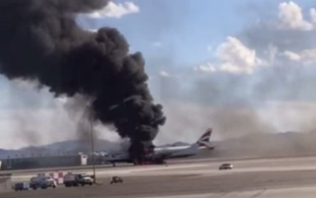 Evakuirali putnike iz gorućeg aviona: Motor na British Airwaysu zapalio se tren prije polijetanja