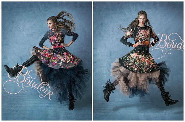 Kraljice regionalnog couturea predstavljaju predivnu modnu priču Boudoir "Bloom Noir"