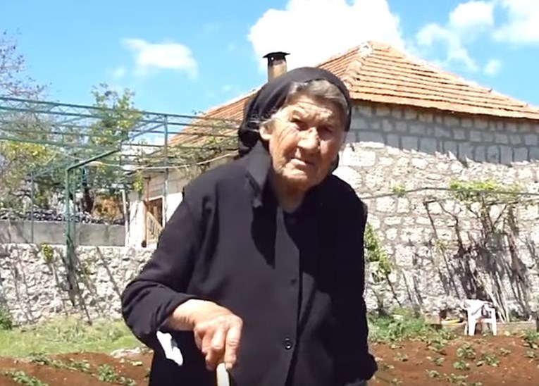 VIDEO "Radi, moli, voli": 95-godišnja baka Iva iz Hercegovine okopavala krumpire i postala hit