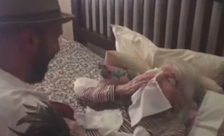 VIDEO Iznenađenje koje je pripremio baki za 98. rođendan moglo bi vas rasplakati