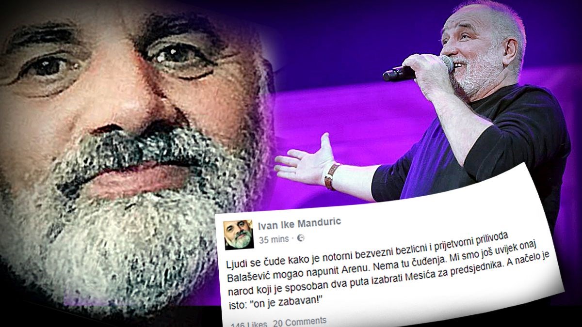 Najpopularniji hrvatski pop: "Balašević je bezvezni, bezlični, prijetvorni prilivoda"