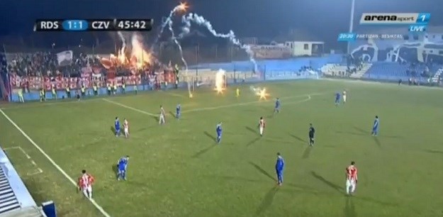 VIDEO Delije zbog balkanske lige prekinule utakmicu