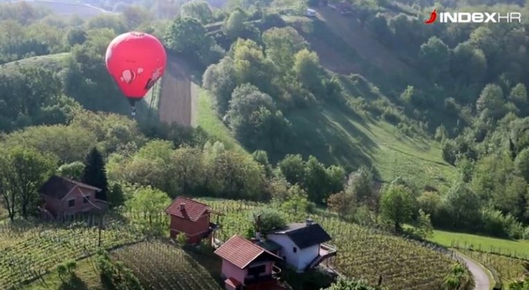 Letjeli smo balonom iznad Zagorja i snimili zaista predivne kadrove