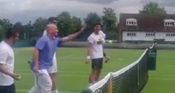 Đoković, Ančić i Agassi igrali balote na travnjaku Wimbledona