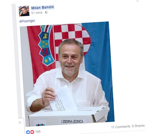 Bandić nije izdržao: Nakon glasanja prekršio izbornu šutnju