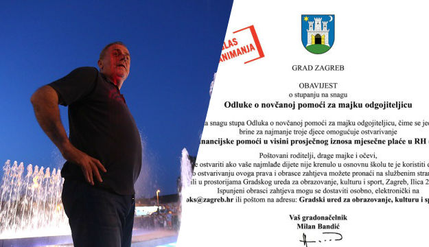 Bandić novcem građana opet platio oglas u kojem se promovira