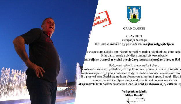 Bandić novcem građana opet platio oglas u kojem se promovira