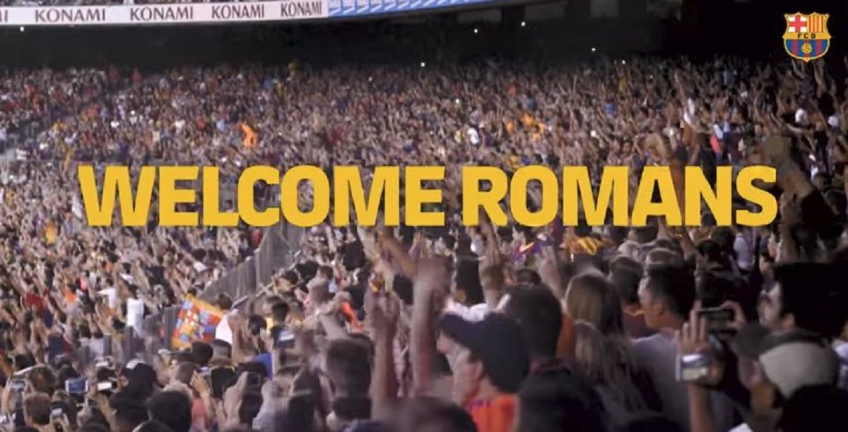 RIMLJANI, ČEKA VAS 100 TISUĆA GLADIJATORA Barcelona poslala Romi spektakularnu poruku