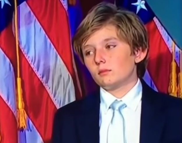 VIDEO Sin Donalda Trumpa skoro zaspao tijekom tatinog pobjedničkog govora