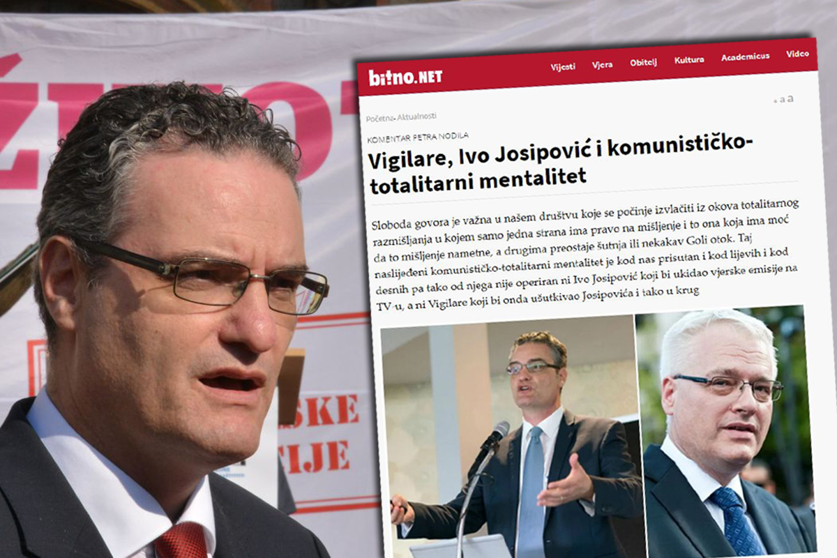 Glasilo katolika kritiziralo Batarela i Vigilare: "Vode perfidnu borbu u koju se katolici ne trebaju uključiti"