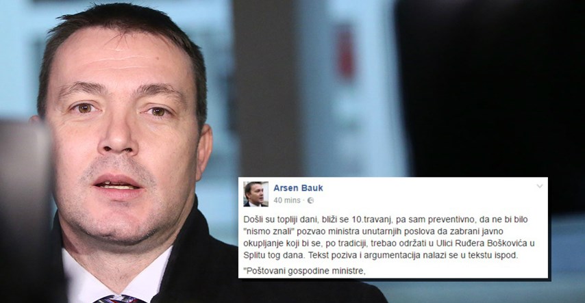 Arsen Bauk pisao Orepiću: "Bliži se 10. travnja..."