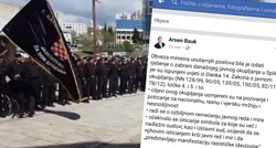 Arsen Bauk: Skup HOS-ovaca u Splitu je protiv Domovinskog rata, trebalo ga je zabraniti