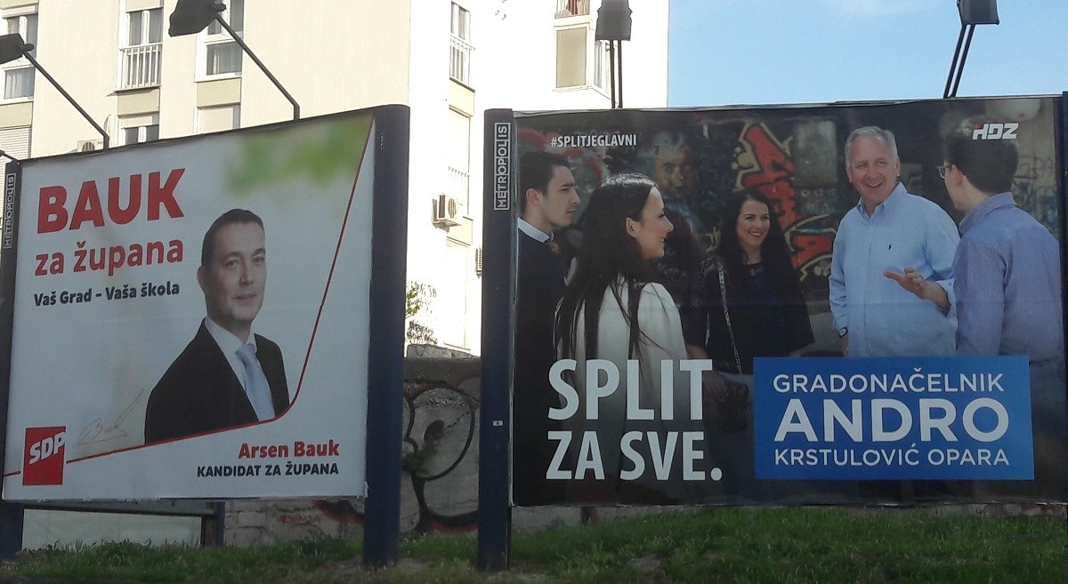 Bauk u Splitu dobio više glasova od Opare: "Trebat će mu glasovi ljevice u drugom krugu"