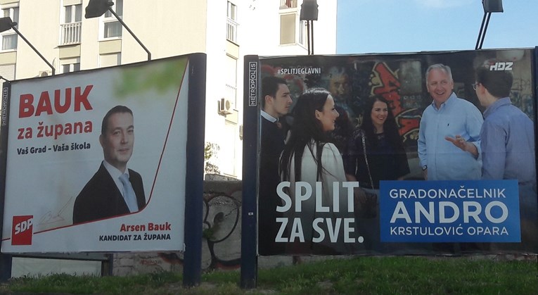 Bauk u Splitu dobio više glasova od Opare: "Trebat će mu glasovi ljevice u drugom krugu"