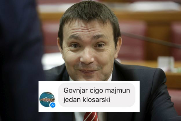 Arsen Bauk objavio uvrede koje je dobio posljednjih dana: "Govno jedno udbaško, kurtonu probušeni"