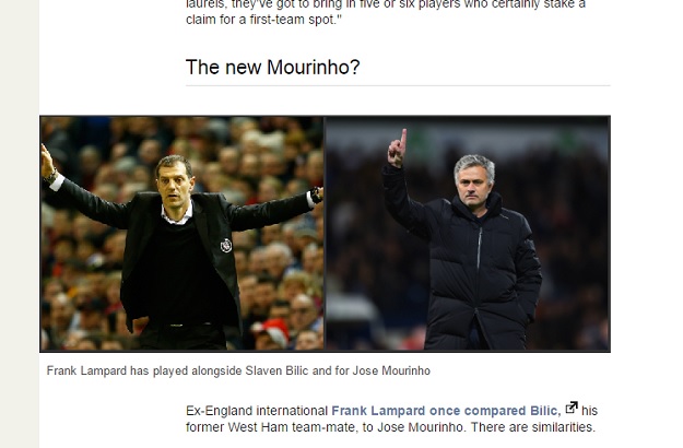 BBC: Je li Bilić novi Mourinho?
