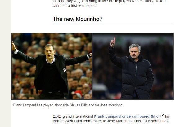 BBC: Je li Bilić novi Mourinho?
