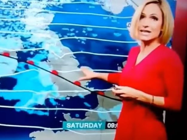Meteorologinja pala u nesvijest usred emisije uživo