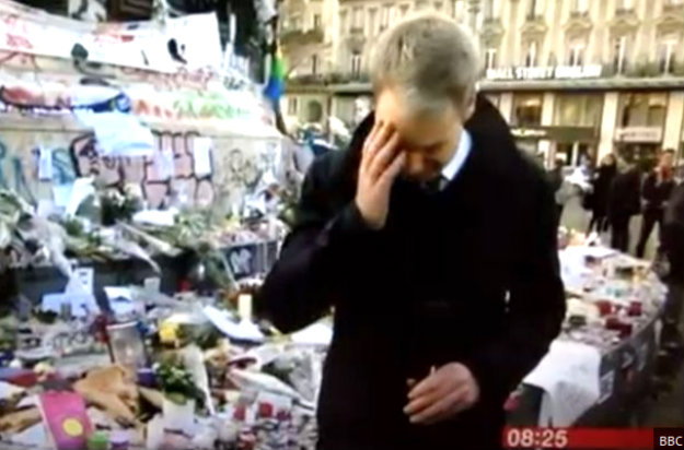 Novinar BBC-a nije skrivao suze: Potpuno se slomio u prijenosu uživo iz Pariza