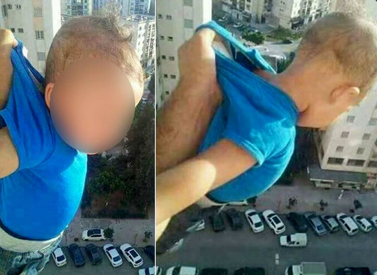 Manijak žicao lajkove na Fejsu fotkom djeteta koje je visjelo s 15. kata, završio je u zatvoru