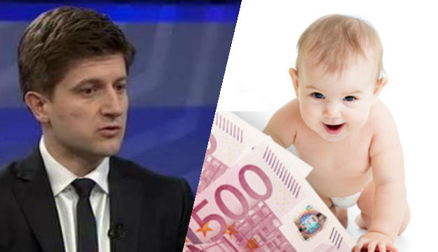 Ministar financija: Vjerujem da ćemo pronaći 1.000 eura za svako novorođenče