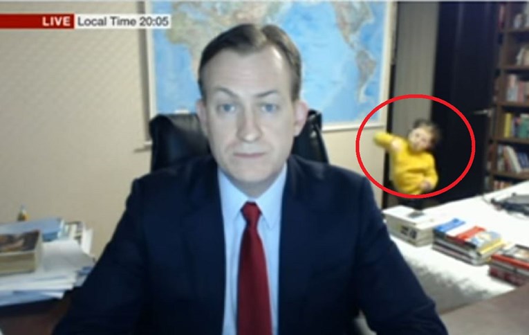 VIDEO Profesor pokušavao dati ozbiljan intervju za BBC, požalio što je ikad imao djecu