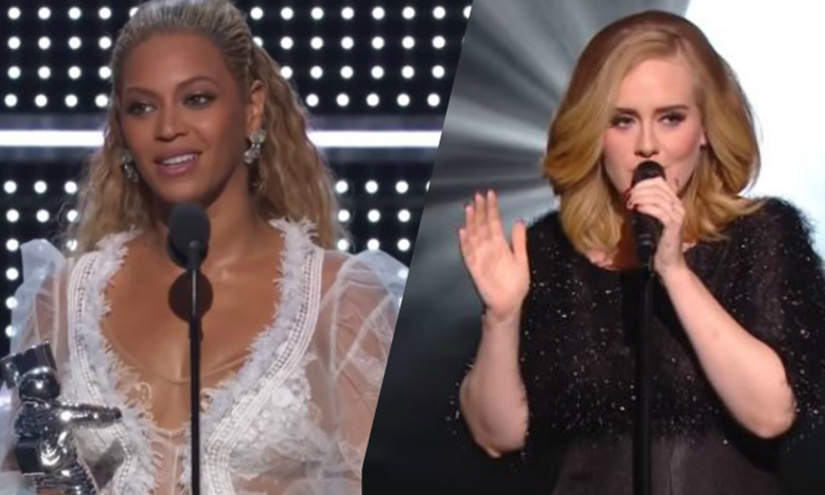 Sudar giganata: Hoće li večeras slaviti Beyonce ili Adele?