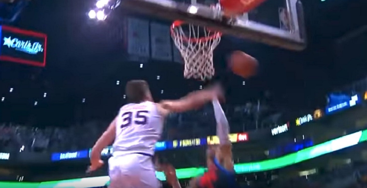 BANANA JEDNOM OD NAJBOLJIH NA SVIJETU Mladi Hrvat oduševio NBA blokadama