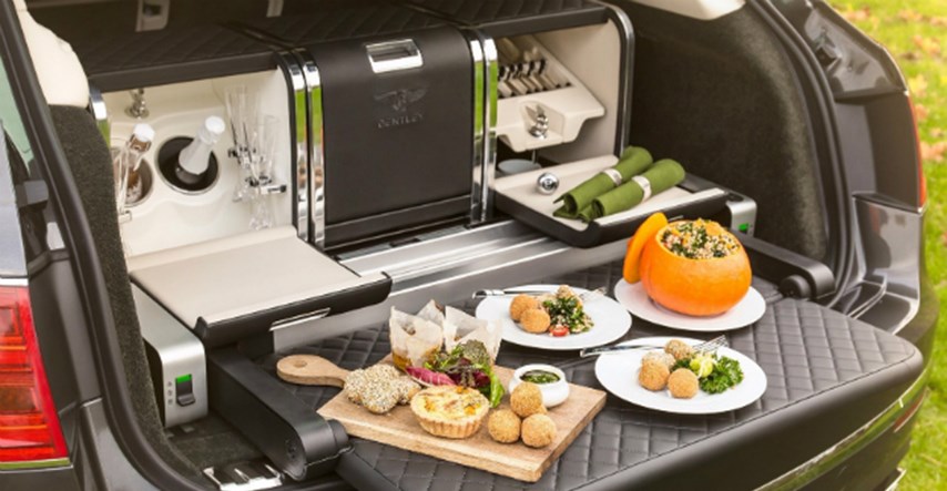 Samo nam je to trebalo: Bentleyev set za piknik upotpunjen organskim jelovnikom