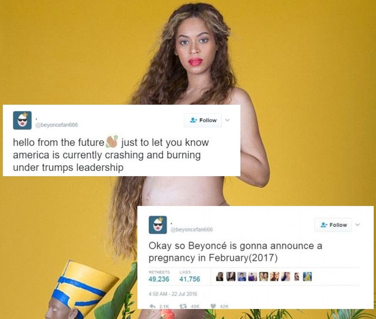 Ljudi su izbezumljeni zbog vidovitog Twitter profila: Znao je za Beyonceinu trudnoću i Trumpa