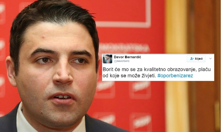 Jadranka Kosor na Twitteru se ruga Bernardiću zbog nepismenosti, on se uvrijedio