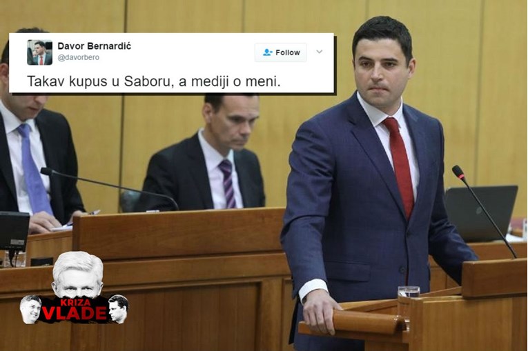 Bernardiću nije dosta patetike za danas. A ni zelja