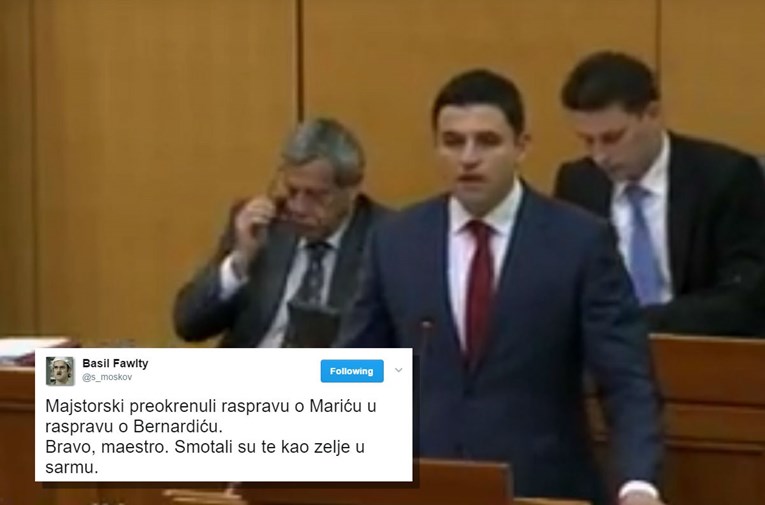 Na Twitteru opako ismijali Bernardića: "Smotali su te ko zelje u sarmu"