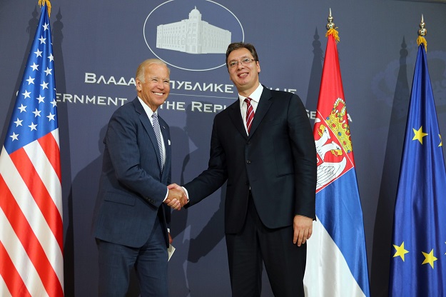Potpredsjednik SAD-a pred Vučićem Srbiju nazvao Hrvatskom