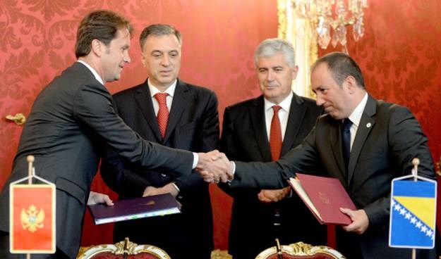BiH i Crna Gora potpisale sporazum o granici