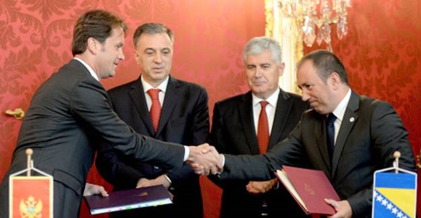 BiH i Crna Gora potpisale sporazum o granici