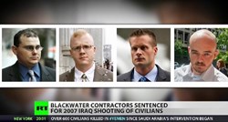 Zaštitar Blackwatera osuđen na doživotni zatvor zbog ubojstva civila u Iraku, trojici po 30 godina robije