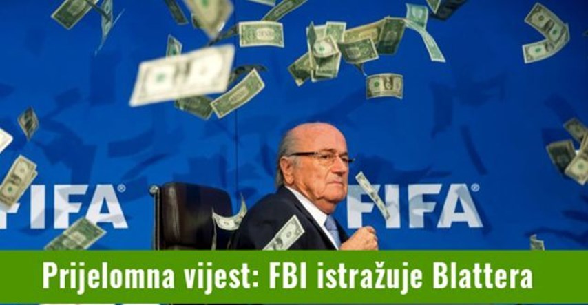 FBI istražuje je li Blatter zataškao 100 milijuna eura mita!